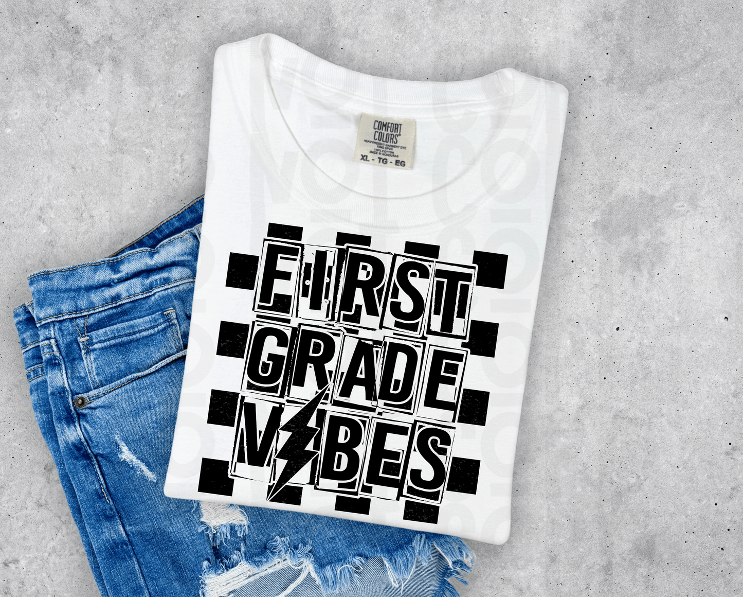 Grade Vibes for Kids & Teachers Tee