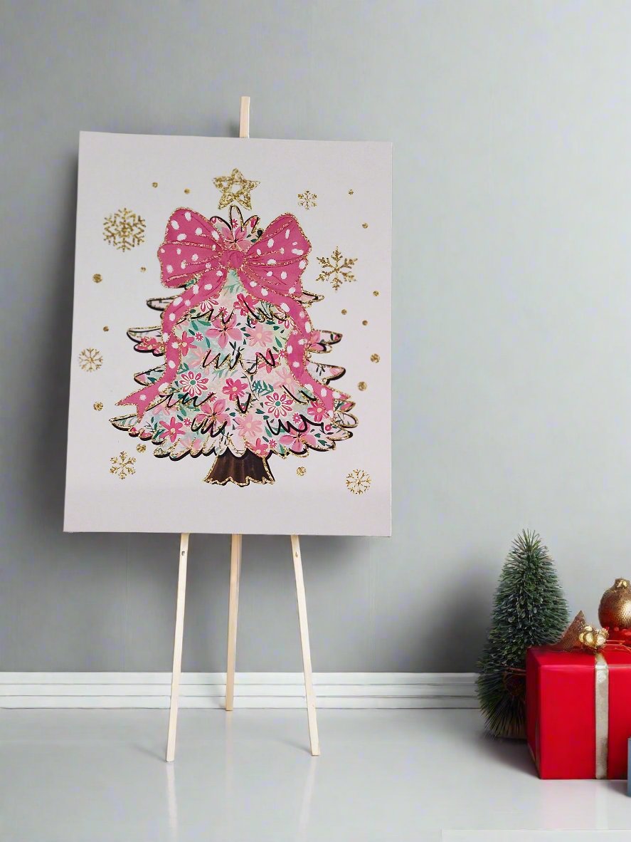 Christmas Wall Decor - 9x12 Canvas