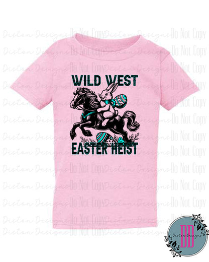 Wild West Easter Heist Kids Tee