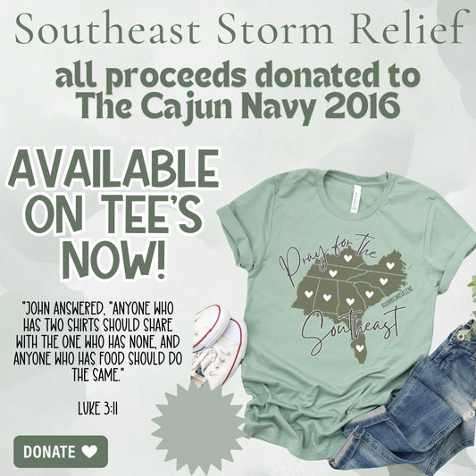 Pray for the Southeast - Fundraiser for Cajun Navy 2016