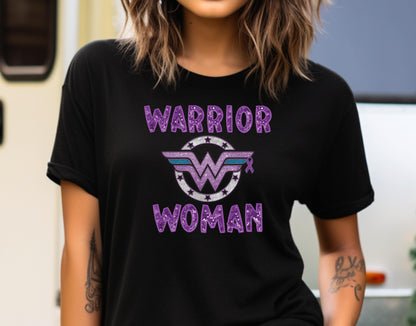 Warrior Woman CF or Lupus Awareness T-shirt