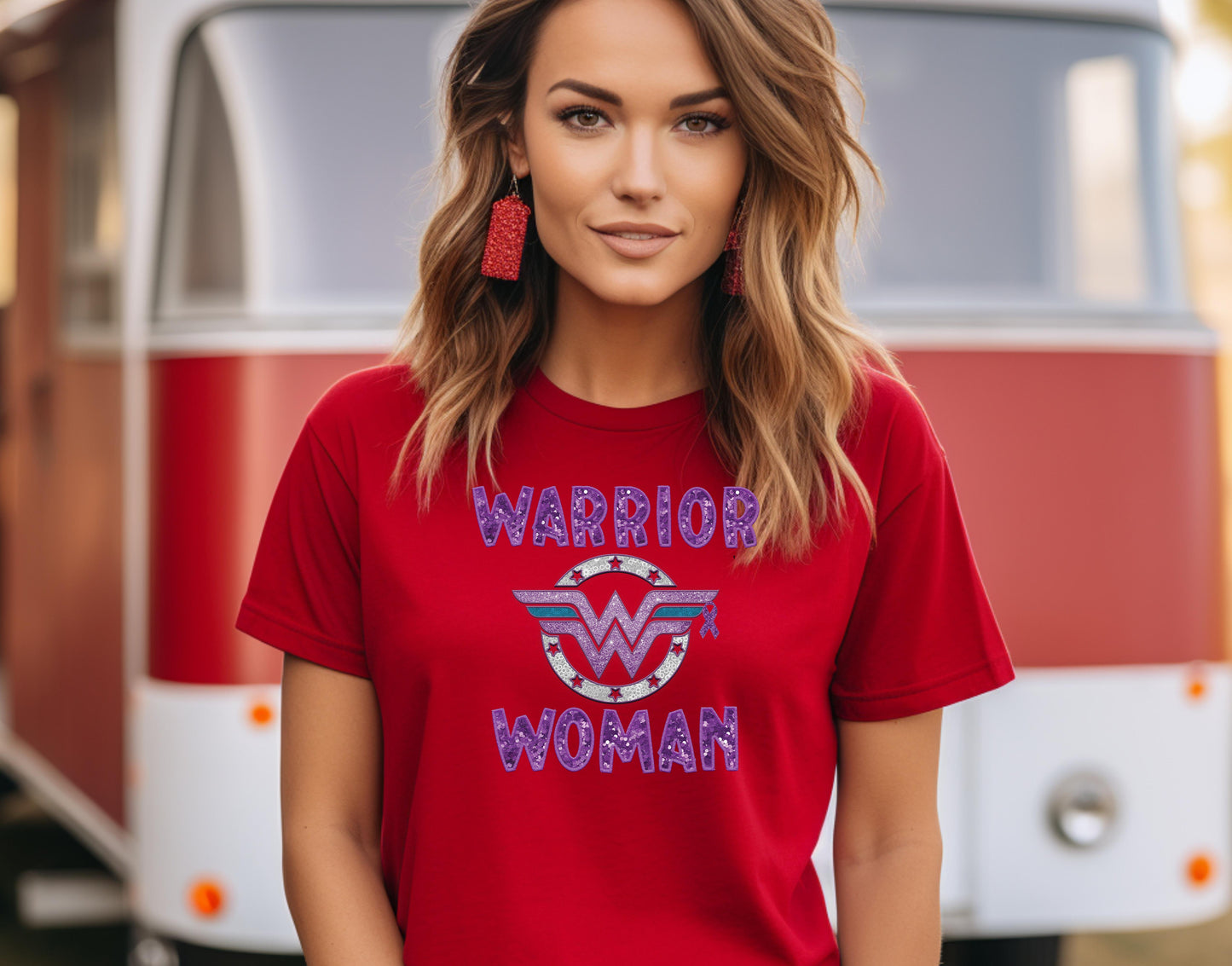 Warrior Woman CF or Lupus Awareness T-shirt