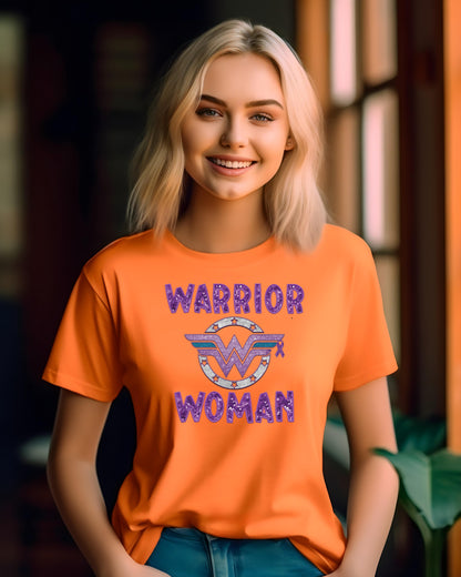 Warrior Woman CF or Lupus Awareness T-shirt