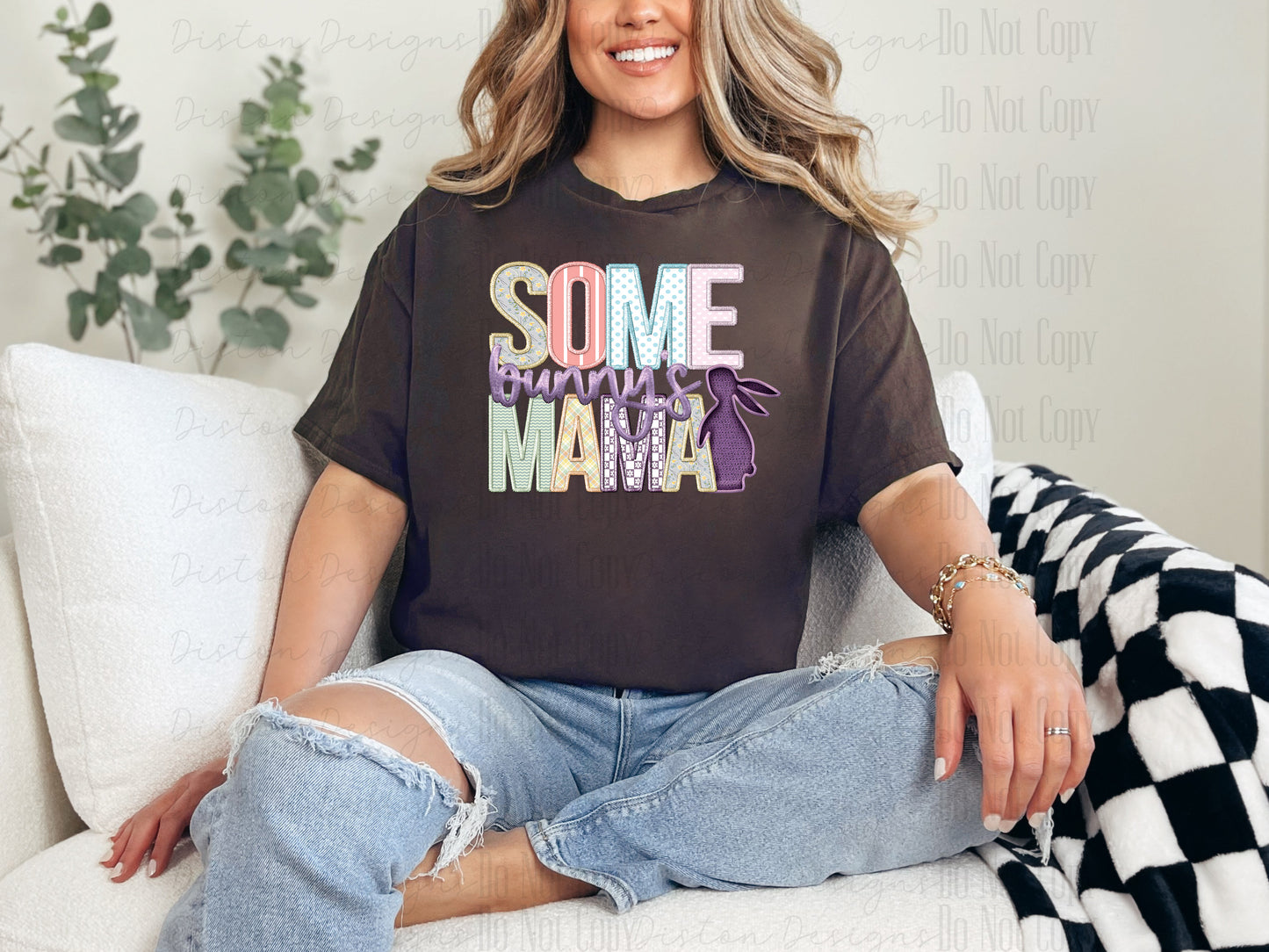 Some Bunny's Mama/Mini Tee Set - Adorable Matching T-Shirts for Mother & Daughter, Spring Colors