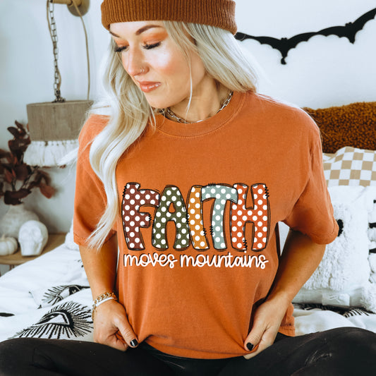 Faith Moves Mountains Tee