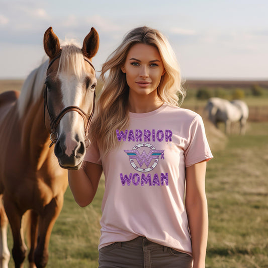 Warrior Woman CF or Lupus Awareness T-shirt