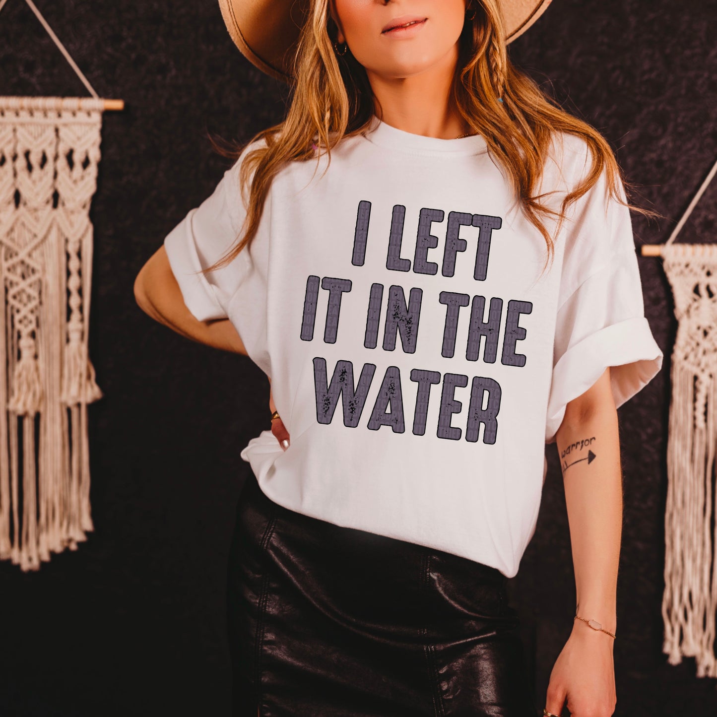 Dive into Faith Tee: 'I Left It in the Water