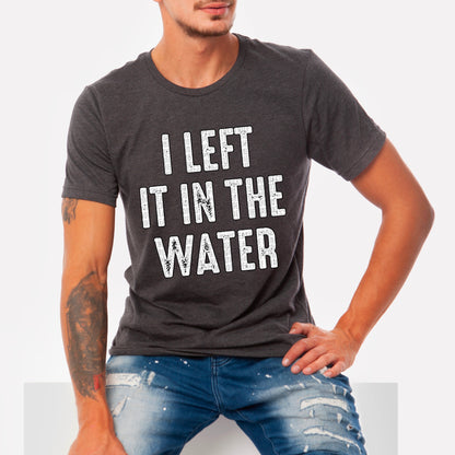 Dive into Faith Tee: 'I Left It in the Water