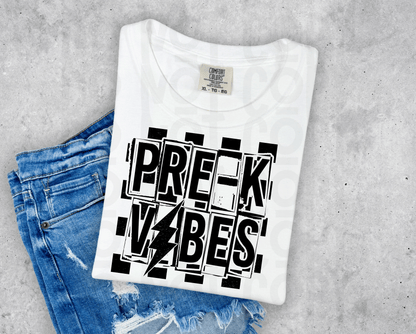 Grade Vibes for Kids & Teachers Tee