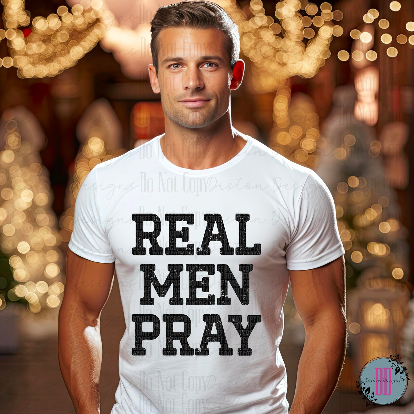 Real Men Pray T-shirt