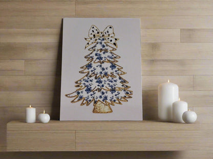 Christmas Wall Decor - 9x12 Canvas