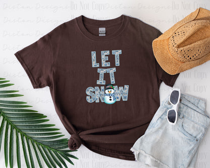 Let It Snow Christmas Shirt