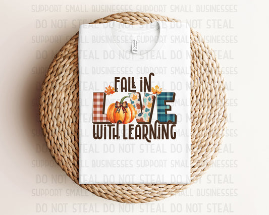 Fall in LOVE With Learning Graphic Tee