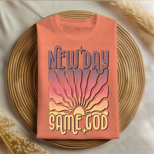 New Day, Same God Tee