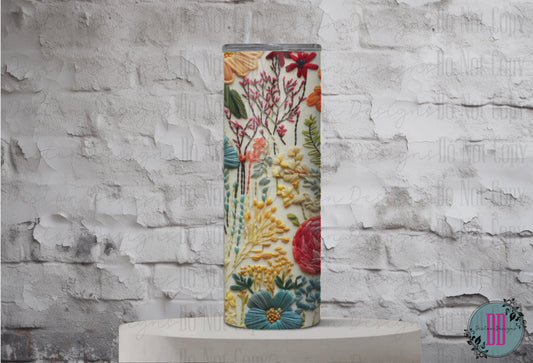 Spring Floral Tumbler