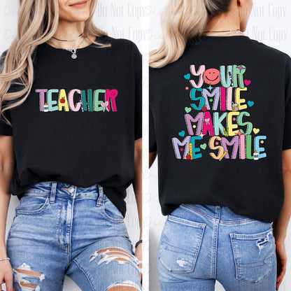 Teacher & Staff Smile Tee