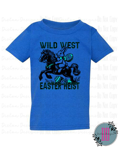 Wild West Easter Heist Kids Tee